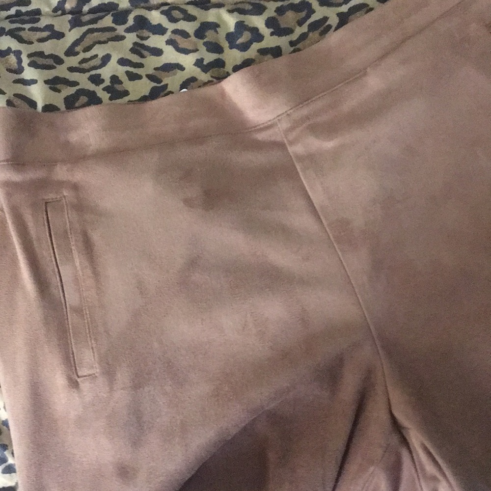 Chico’s wide crop, faux suede, NWT - Picture 8 of 11